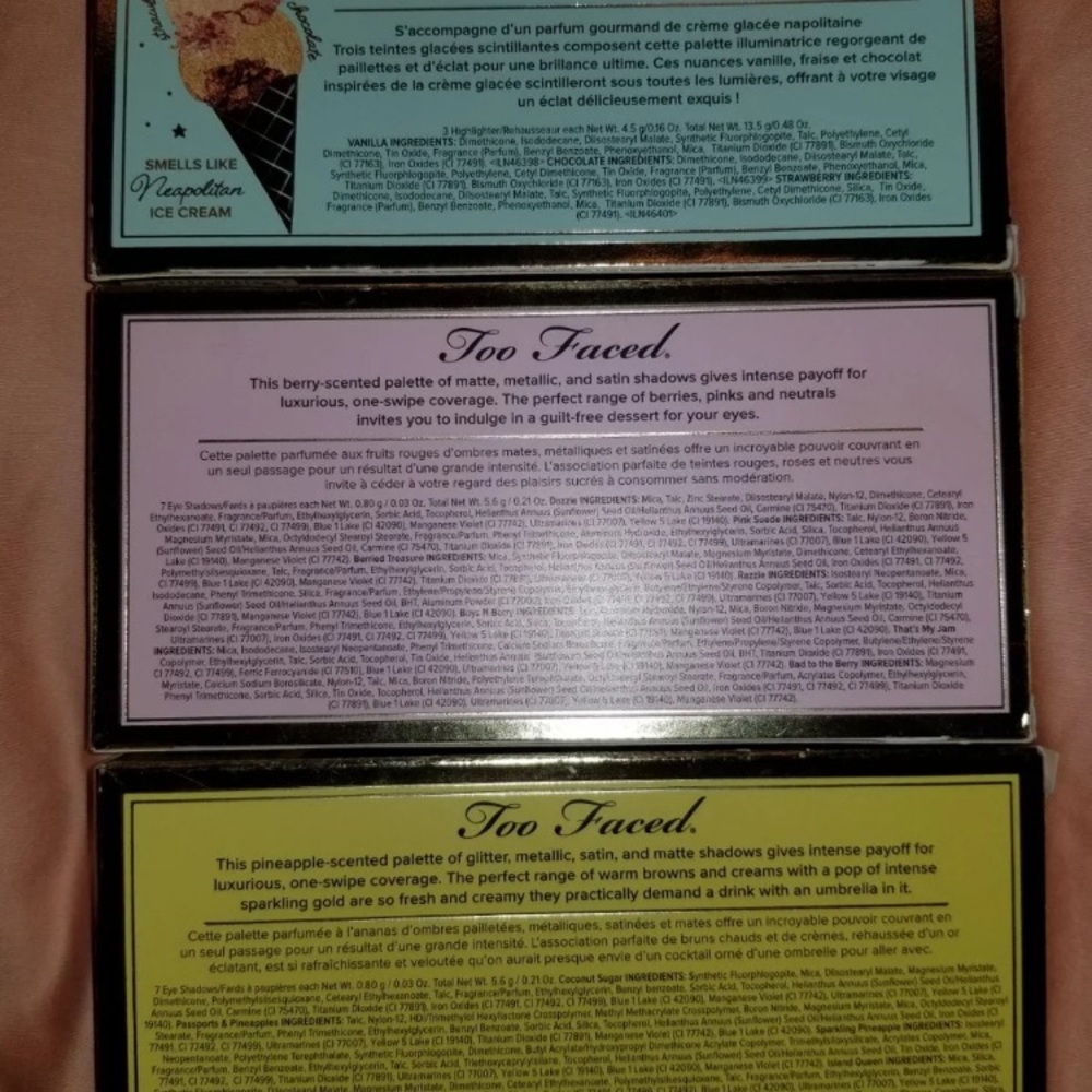 🎉HP🎉🛍Too Faced Tutti Frutti/Triple Scp Bundle🛍 - Picture 2 of 8